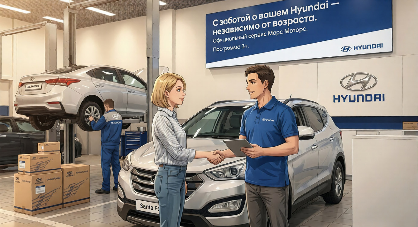 С заботой о вашем Hyundai — независимо от возраста автомобиля